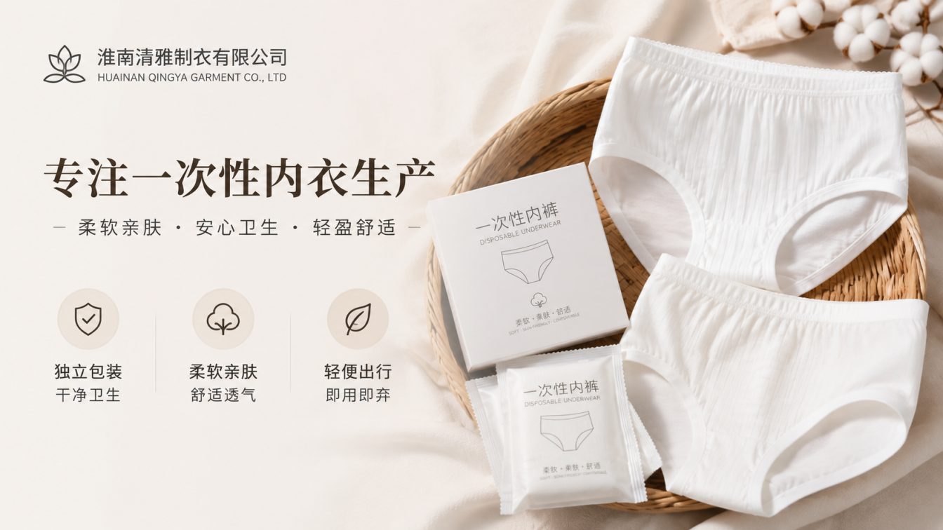 绥化为多渠道提供日抛内衣方案